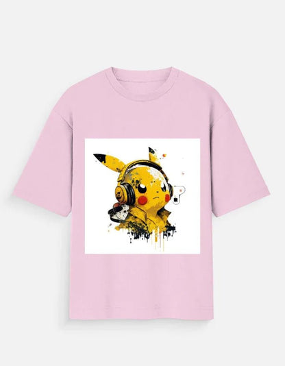 Pikachu Unisex Oversized Standard T-Shirt - ADRO CLOTHING AND ACCESSORIES