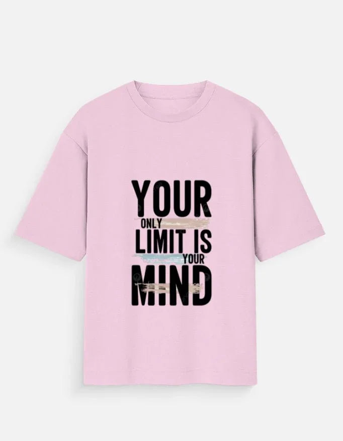 Your limit Unisex Oversized Standard T-Shirt - ADRO CLOTHING AND ACCESSORIES