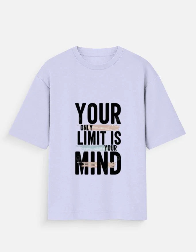 Your limit Unisex Oversized Standard T-Shirt - ADRO CLOTHING AND ACCESSORIES