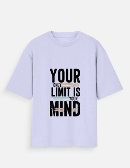 Your limit Unisex Oversized Standard T-Shirt - ADRO CLOTHING AND ACCESSORIES