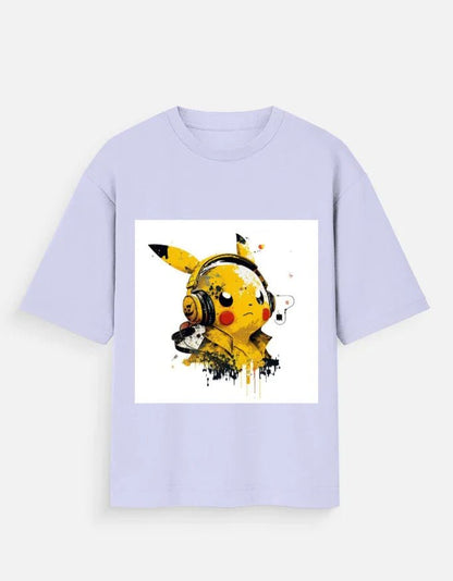 Pikachu Unisex Oversized Standard T-Shirt - ADRO CLOTHING AND ACCESSORIES
