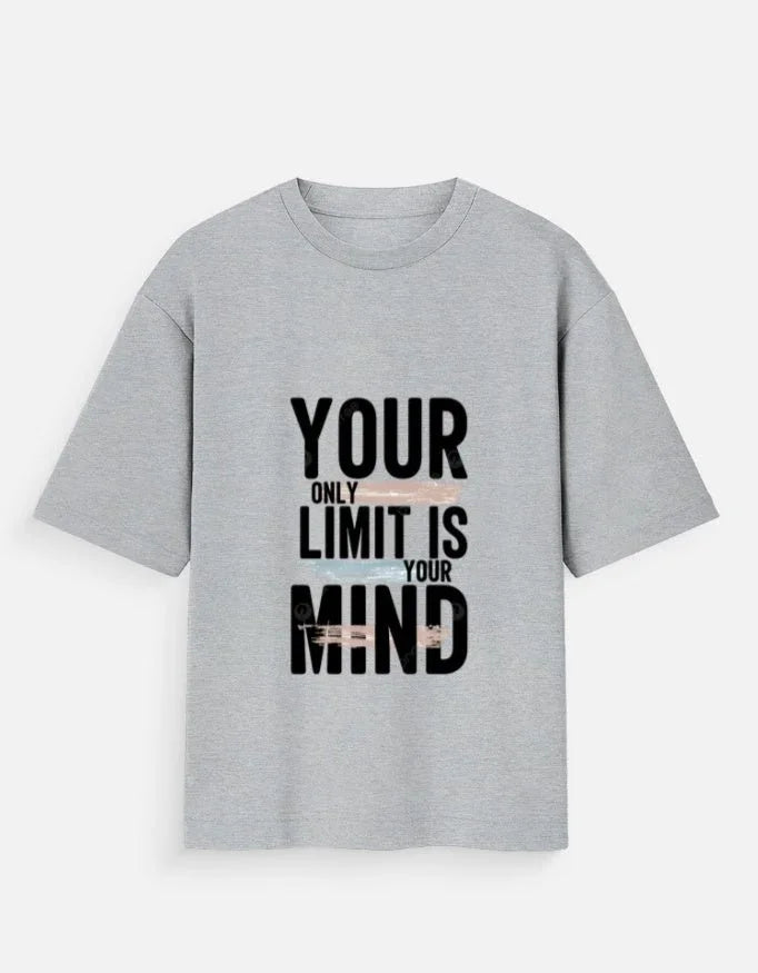 Your limit Unisex Oversized Standard T-Shirt - ADRO CLOTHING AND ACCESSORIES