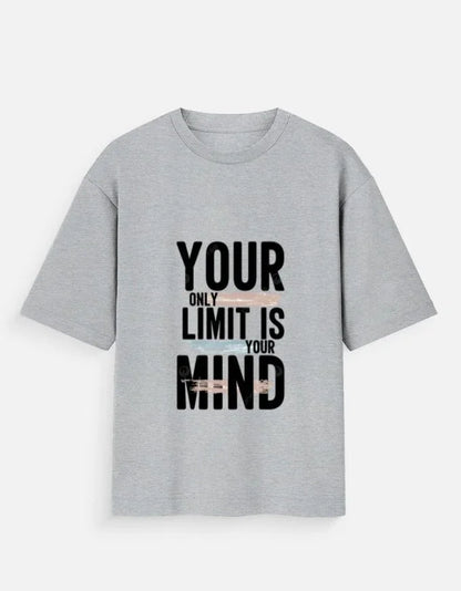 Your limit Unisex Oversized Standard T-Shirt - ADRO CLOTHING AND ACCESSORIES