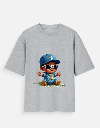 cute boy Unisex Oversized Standard T-Shirt - ADRO CLOTHING AND ACCESSORIES