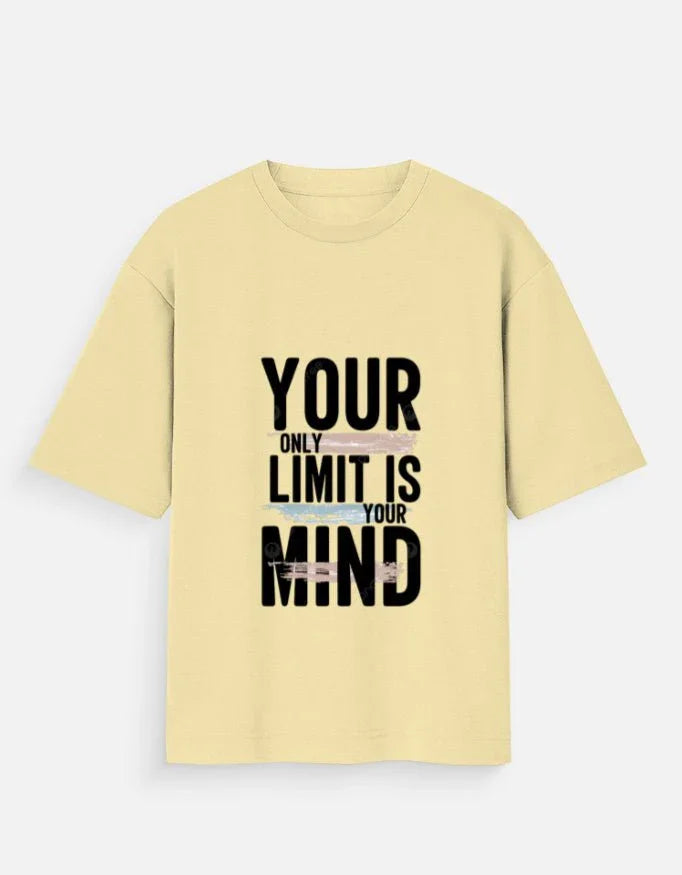 Your limit Unisex Oversized Standard T-Shirt - ADRO CLOTHING AND ACCESSORIES