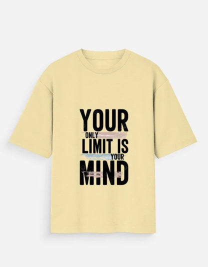 Your limit Unisex Oversized Standard T-Shirt - ADRO CLOTHING AND ACCESSORIES