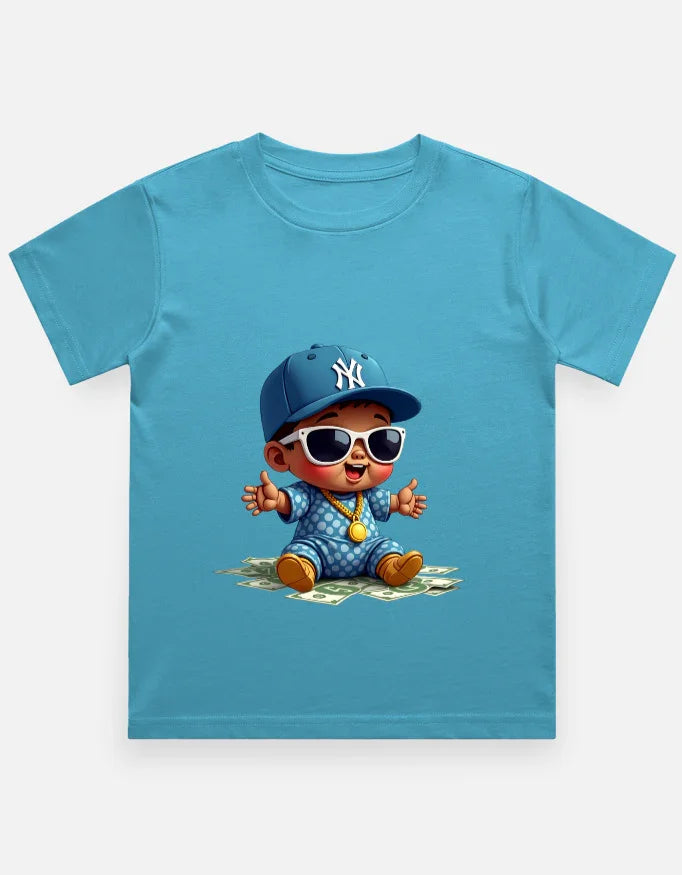 Boy's Crew Neck T-Shirt - ADRO CLOTHING AND ACCESSORIES