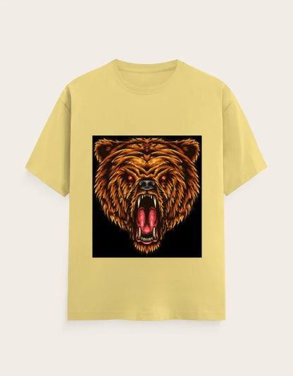 Lion Face Unisex Classic Crew T-Shirt - ADRO CLOTHING AND ACCESSORIES