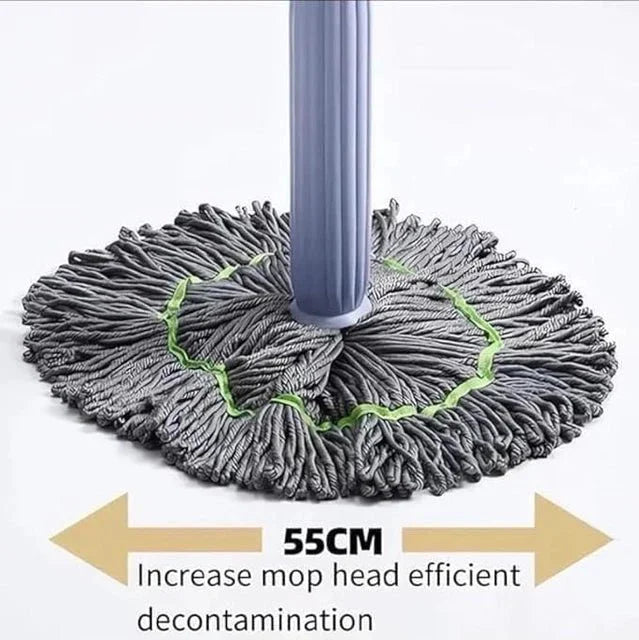 2 in 1 Dehydrated Floor Cleaning Mop – Easy & Efficient Cleaning - ADRO CLOTHING AND ACCESSORIES