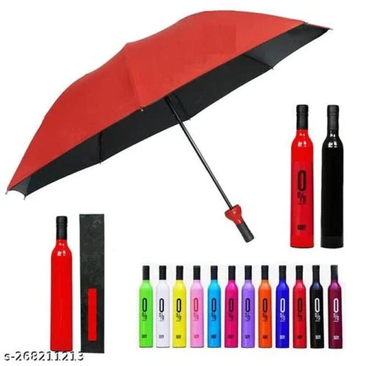 Double Layer Umbrella with Bottle Cover - ADRO CLOTHING AND ACCESSORIES