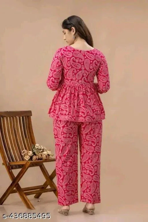 Stylish Printed Co-Ord Sets for Women - ADRO CLOTHING AND ACCESSORIES